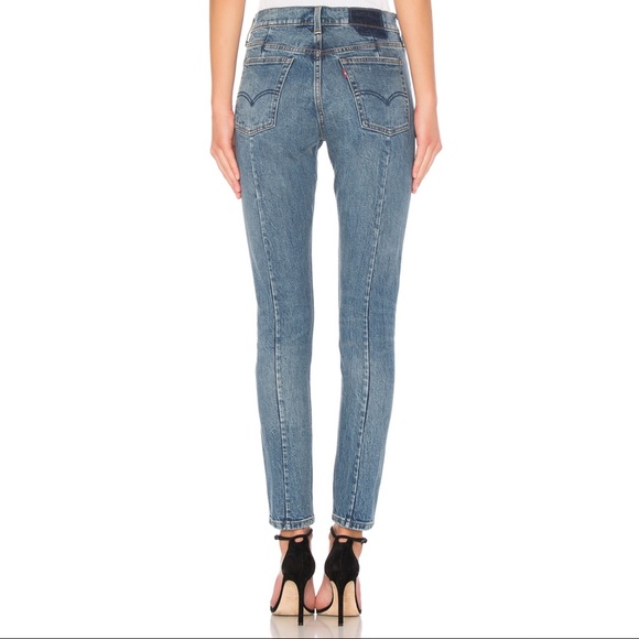 Levi’s 501 Altered distressed Skinny Jeans 25 - Picture 3 of 14